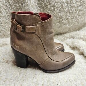 Bed Stu Isla Cobbler Series Leather Ankle Boots sz 8